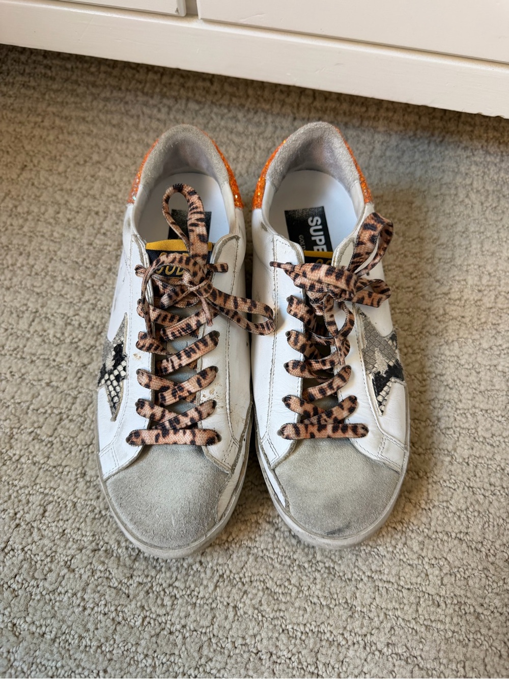 Golden Goose Leather Sneakers (original price - $445)